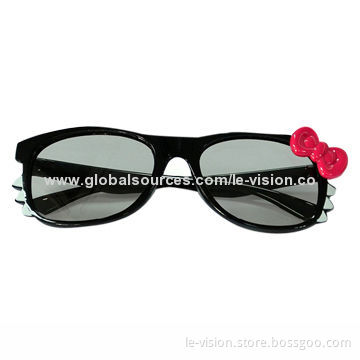 Children's Cinema Eyewear for Passive Digital Projector System